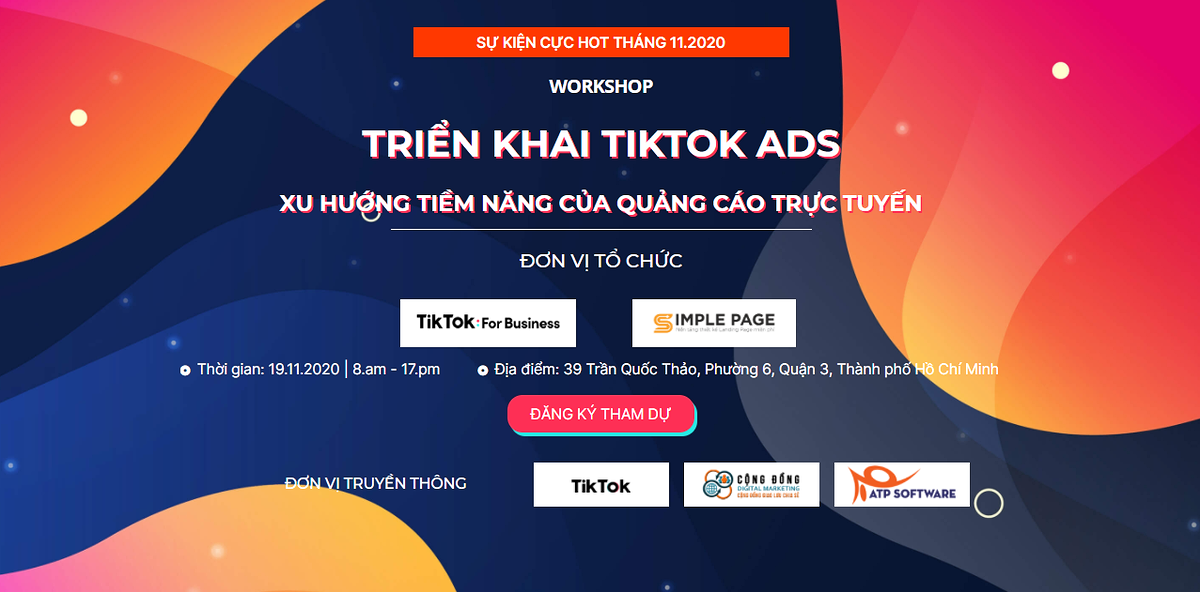 Workshop "TikTok Ads xu hướng tiềm năng của quảng cáo trực tuyến"