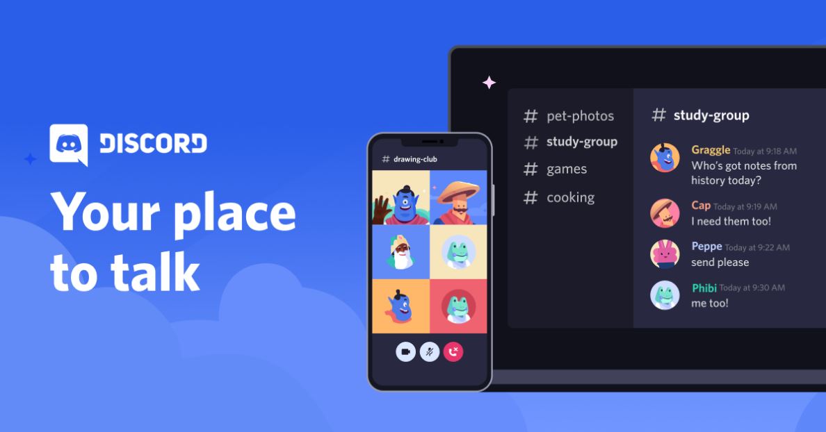 Discord cho phép người chơi game có thể voice chat, video chat và text chat với nhau.