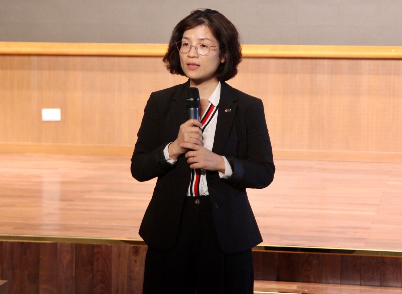 Bà Đỗ Thị Quỳnh - Phó Giám Đốc Nhân sự Ngân hàng Quân đội - MB Bank.