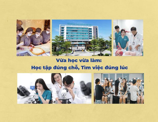 Vừa học vừa làm: Học tập đúng chỗ, Tìm việc  đúng lúc