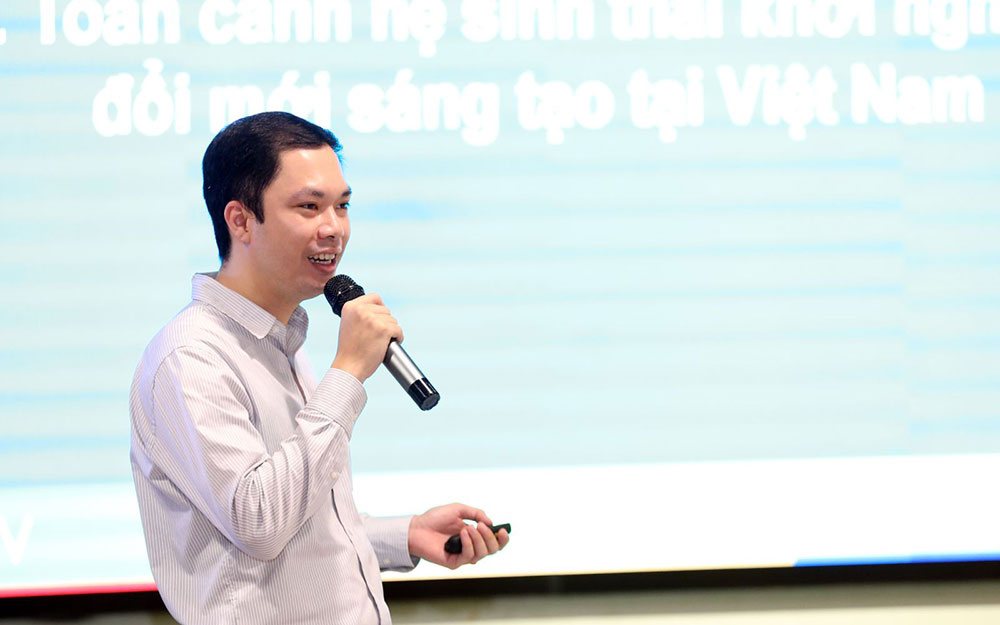 Ông Phạm Dũng Nam, Giám đốc Trung tâm Hỗ trợ khởi nghiệp Sáng tạo Quốc gia (NSSC).