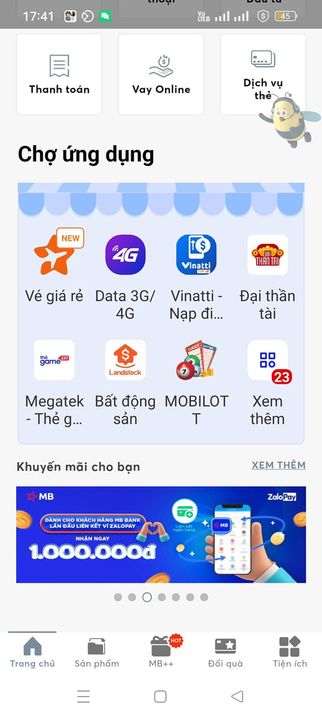 MBBank hợp tác với Vegiare.com cung cấp dịch vụ bán vé rẻ trên App điện thoại (Ảnh: Vegiare.com). MBBank hợp tác với Vegiare.com cung cấp dịch vụ bán vé rẻ trên App điện thoại (Ảnh: Vegiare.com).