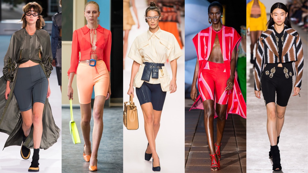 fashionweekspring2019trendbikeshorts