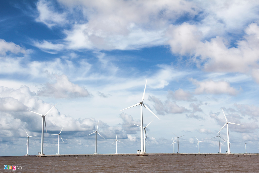 Cánh đồng điện gió Bạc Liêu đang phải đối mặt với câu hỏi liệu sản lượng điện gió liệu sẽ dư thừa ?