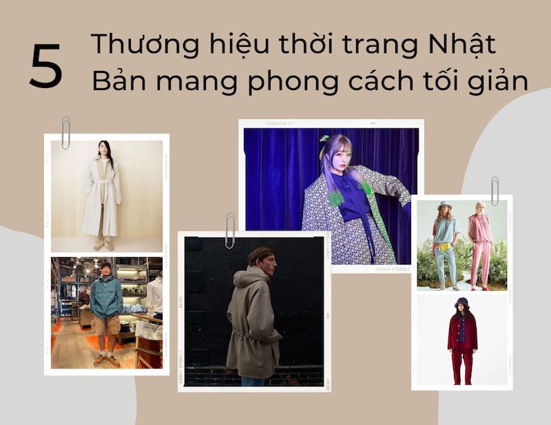 5 thương hiệu thời trang Nhật Bản mang phong cách tối giản