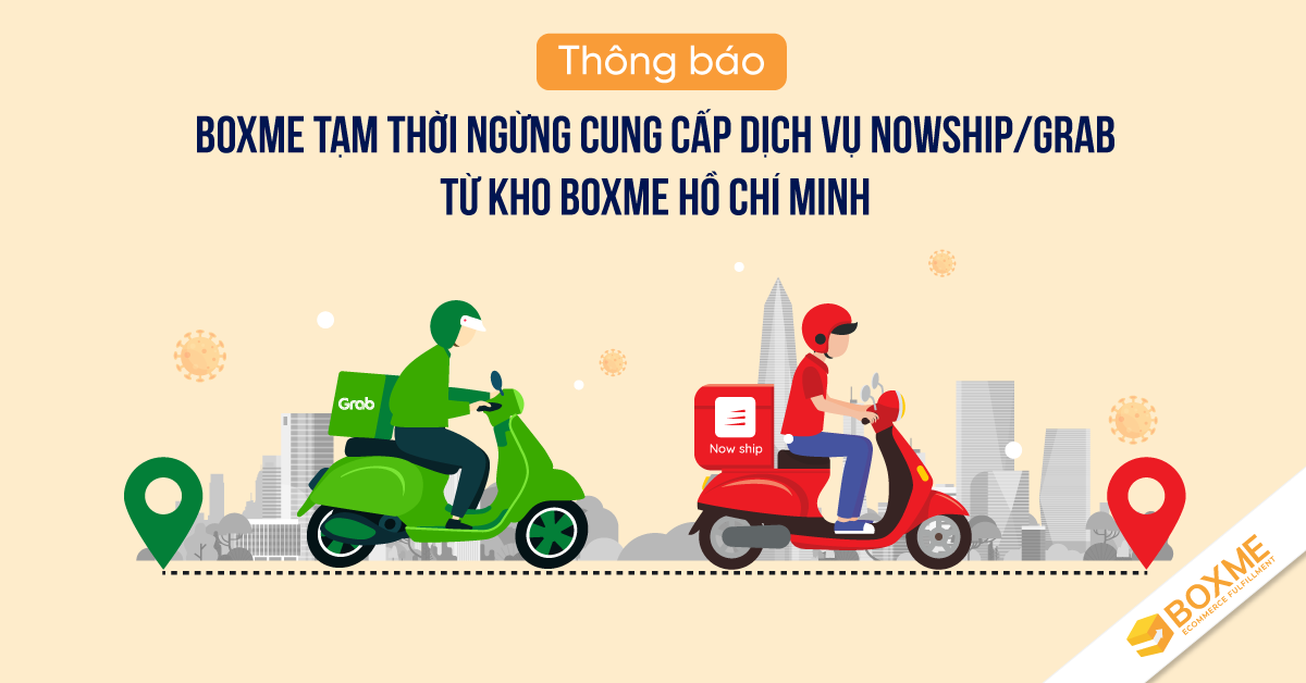 Cập nhật thông tin về khu vực giao hàng.