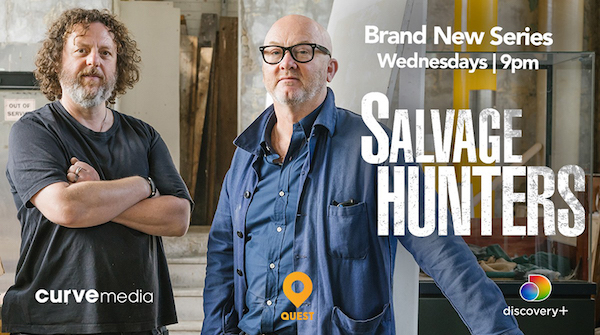 Chương trình truyền hình Salvage Hunters được sản xuất bởi Curve Media (Ảnh: Internet).