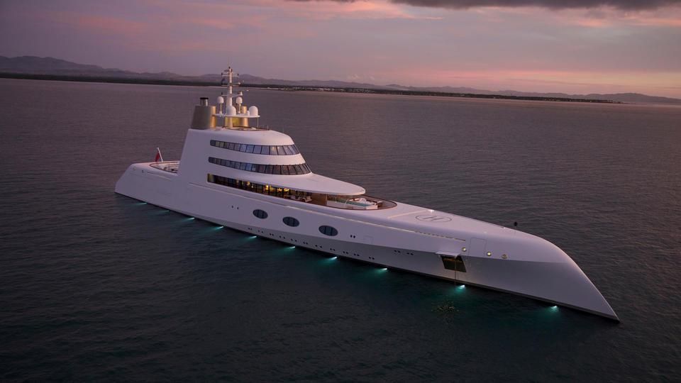 Gặp gỡ nhà thiết kế siêu du thuyền Motor Yacht A - ông Philippe Starck
