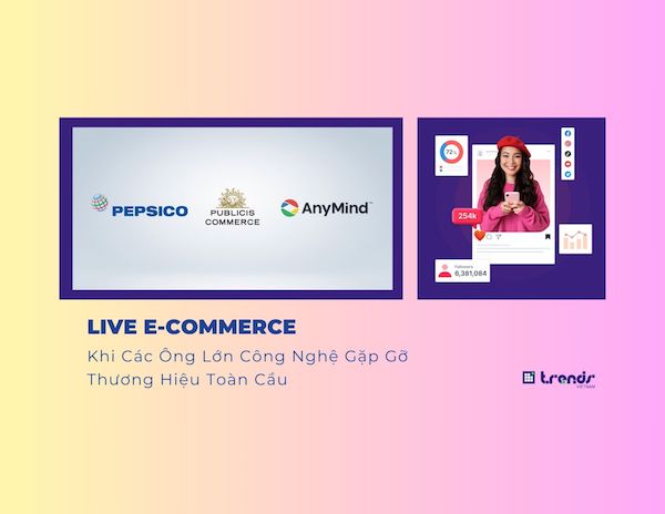 Live E-Commerce: Khi Các Ông Lớn Công Nghệ Gặp Gỡ Thương Hiệu Toàn Cầu