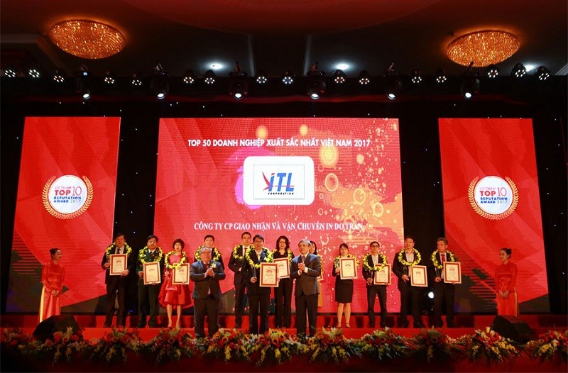 ITL Corp lọt Top 50 doanh nghiệp xuất sắc nhất Việt Nam năm 2017. ITL Corp lọt Top 50 doanh nghiệp xuất sắc nhất Việt Nam năm 2017.