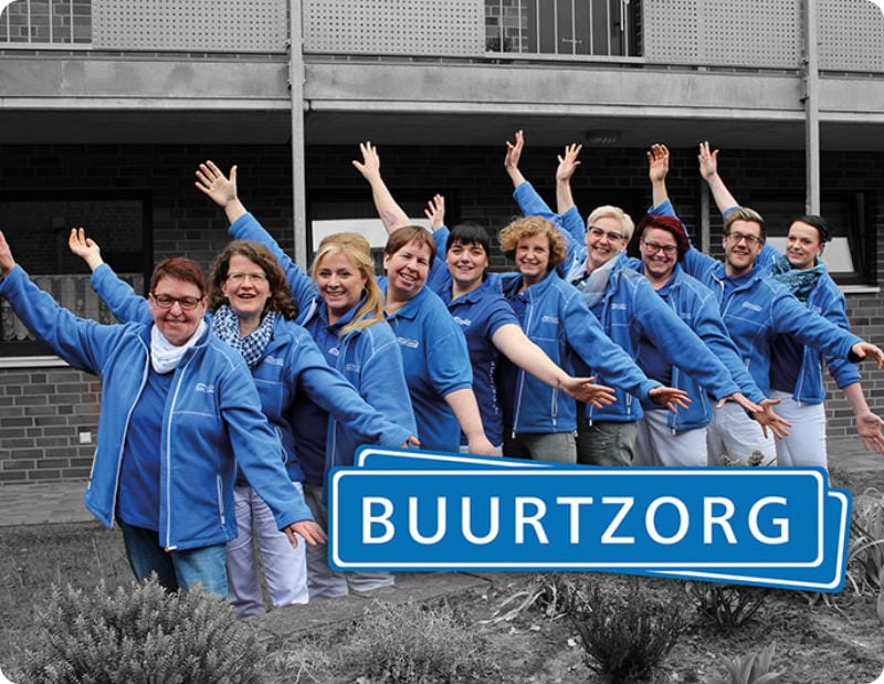 Các y tá tại Buurtzorg.