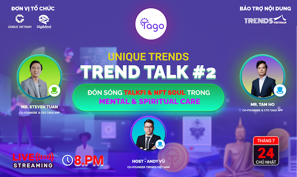 TRENDS TALK #2 - Ứng dụng các Xu hướng Công nghệ trong Mental & Spiritual Care