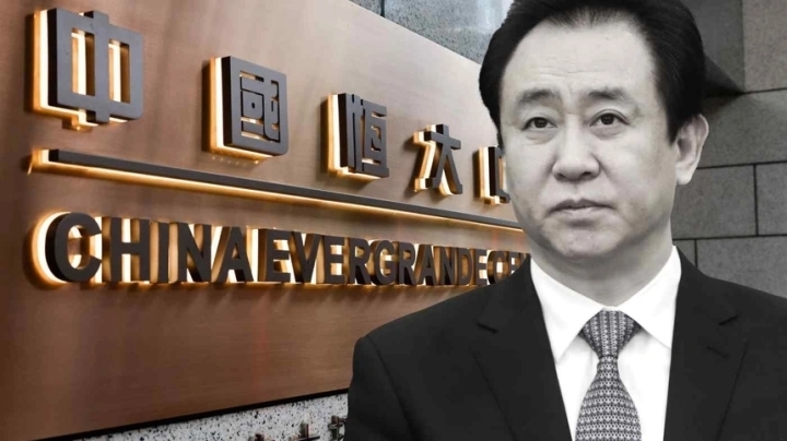 Đại gia bất động sản Trung Quốc Evergrande vỡ nợ.