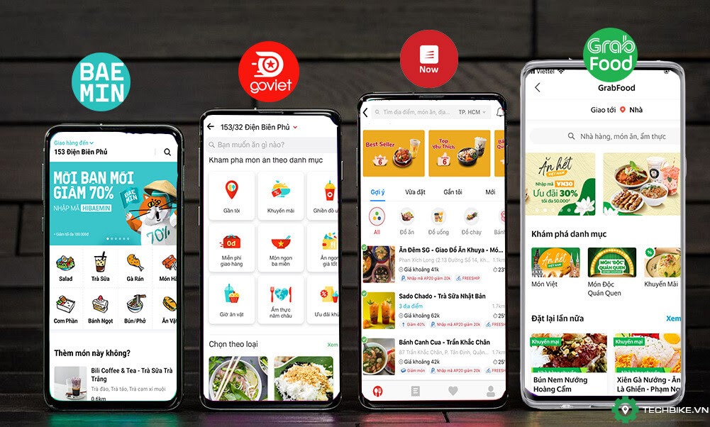 Việc sử dụng các nền tảng đặt thức ăn tiện lợi đã không còn gì xa lạ với người tiêu dùng.