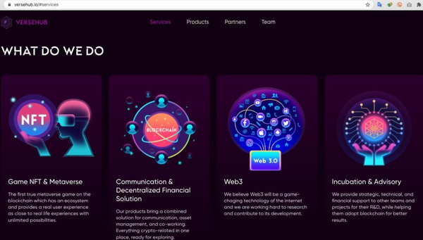 VerseHub - startup với khoản đầu tư 1 tỷ USD nhờ theo đuổi xu hướng Metaverse.