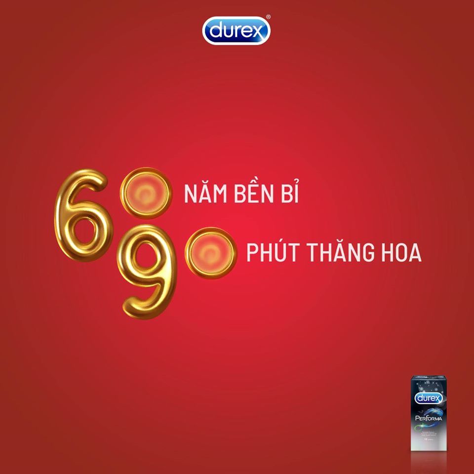 Durex là một ví dụ nhân hóa tính cách thương hiệu rất rõ ràng.