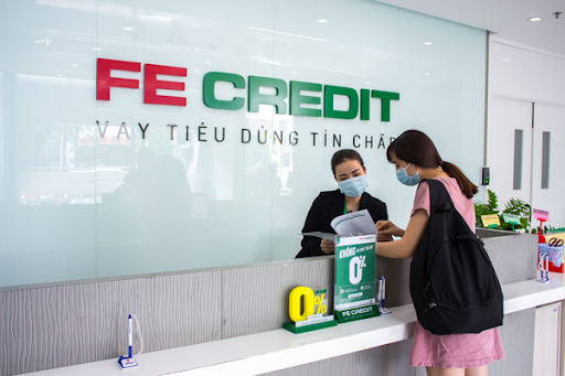 FE CREDIT đang là một trong những đơn vị dẫn đầu thị trường tín dụng tiêu dùng.