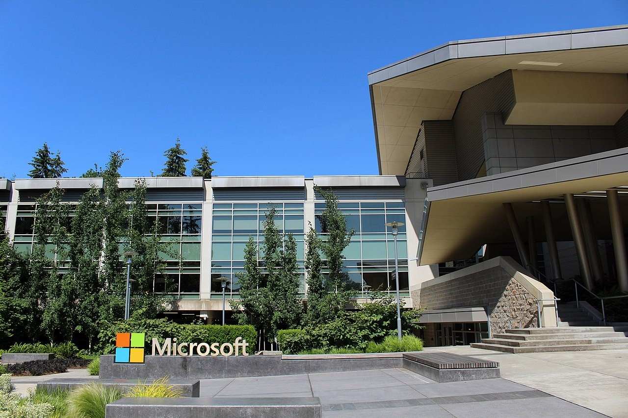 Trụ sở Microsoft ở Redmond, Washington.