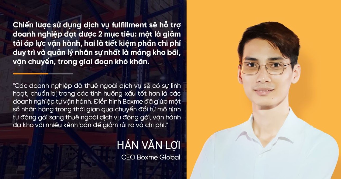 Đội ngũ Boxme với vai trò là dịch vụ Logistics - Fulfillment vẫn luôn đồng hành cùng người bán trong đợt dịch căng thẳng này.