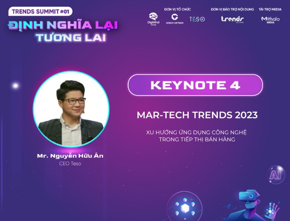 TRENDS SUMMIT #01: Xu hướng ứng dụng Công nghệ trong tiếp thị bán hàng