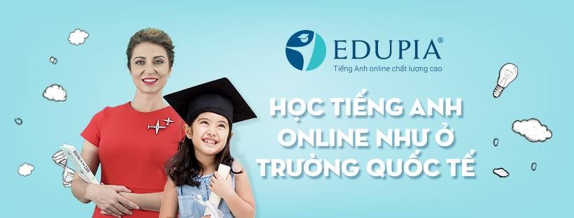 Edupia - Tiếng Anh online chất lượng cao cho học sinh tiểu học.