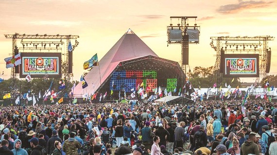 Lễ hội âm nhạc ngoài trời Glastonbury năm 2018 (Ảnh: Internet).