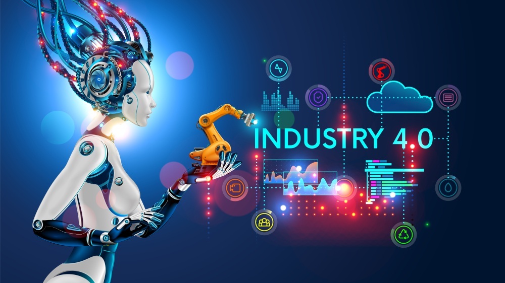 Công nghệ 4.0 nhằm thông minh hóa quá trình sản xuất và quản lý trong các ngành công nghiệp.
