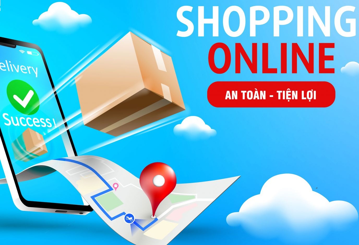 Trào lưu mua sắm online nhanh chóng lan rộng nhờ sự tiện lợi.