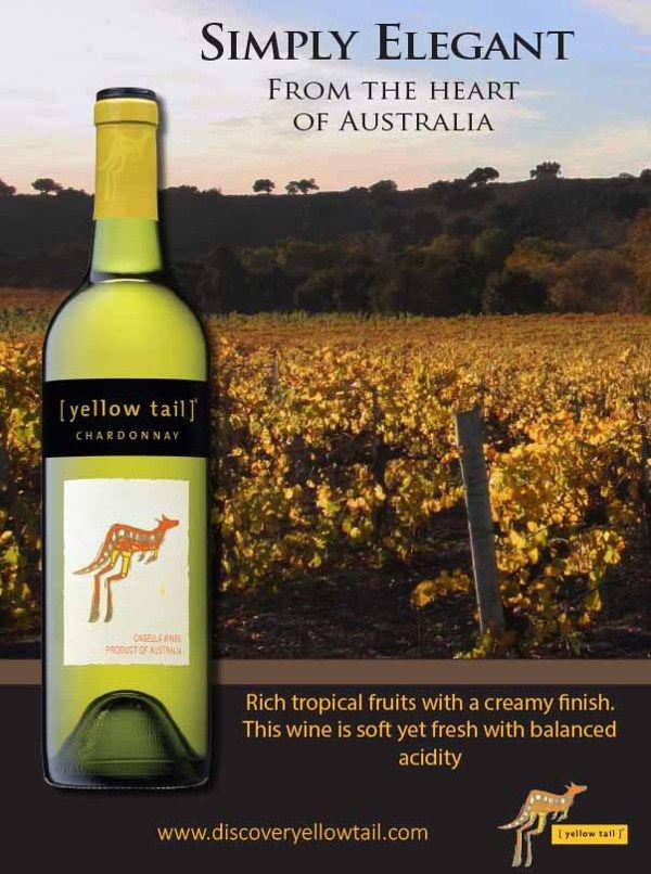 Yellow Tail là thương hiệu rượu vang Úc của công ty gia đình Casella, di cư từ đảo Sicilly – Ý đến Úc năm 1957.