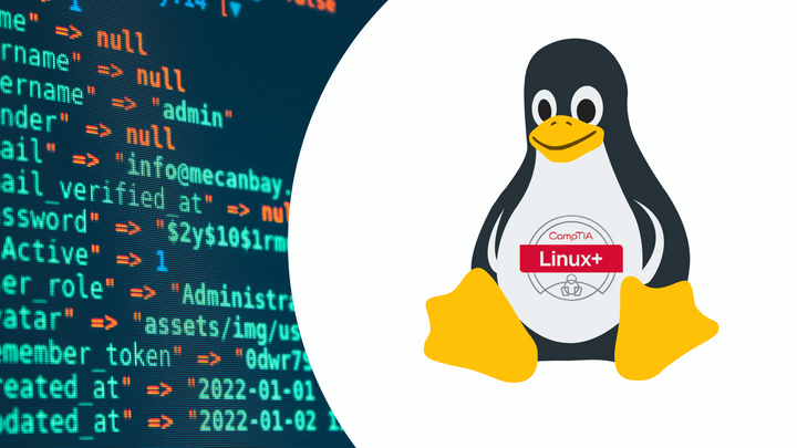 Program header image for Linux Plus Live Virtual Training