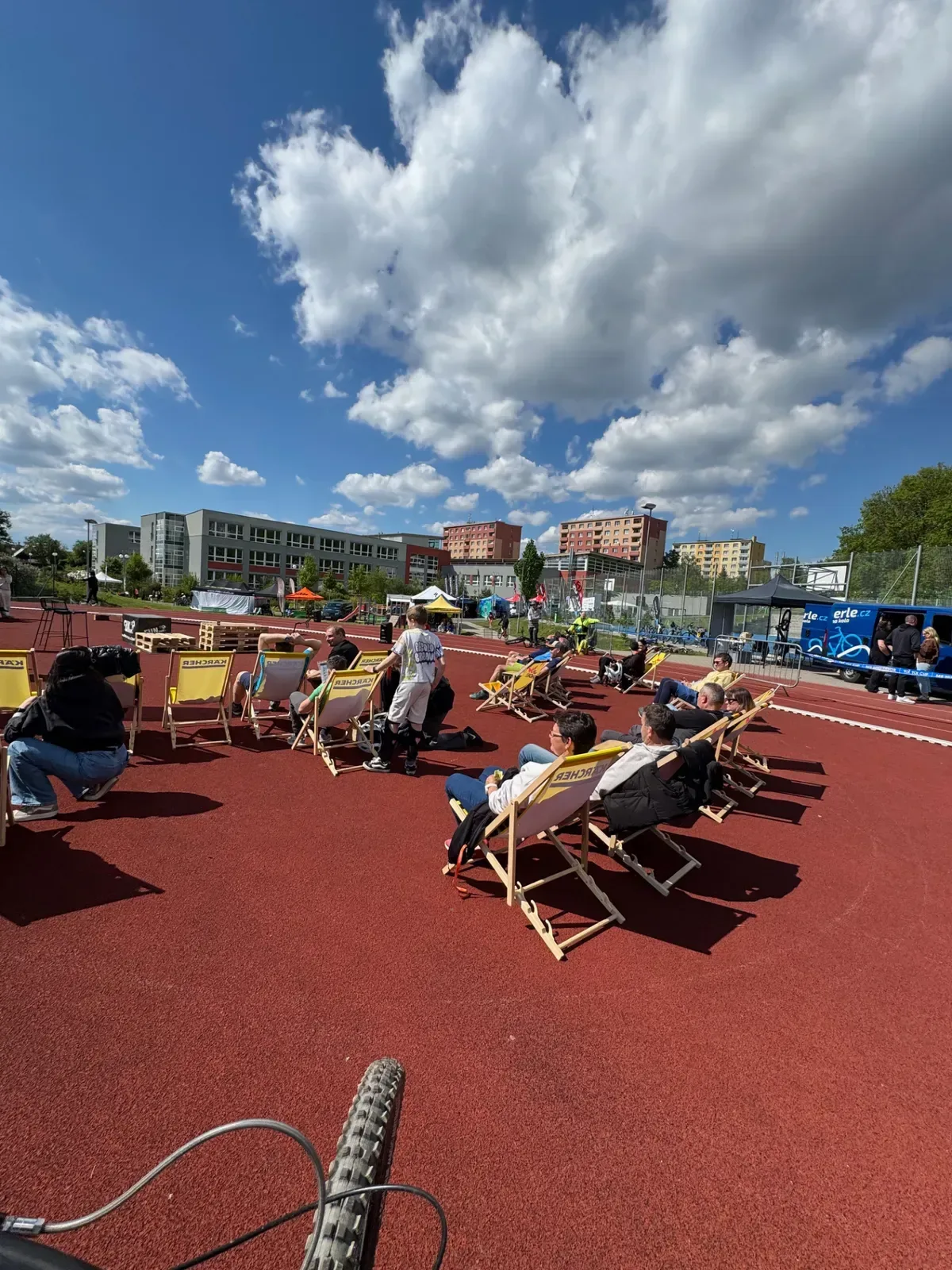 Electric bike festival and exhibition for the Prague Municipal Police