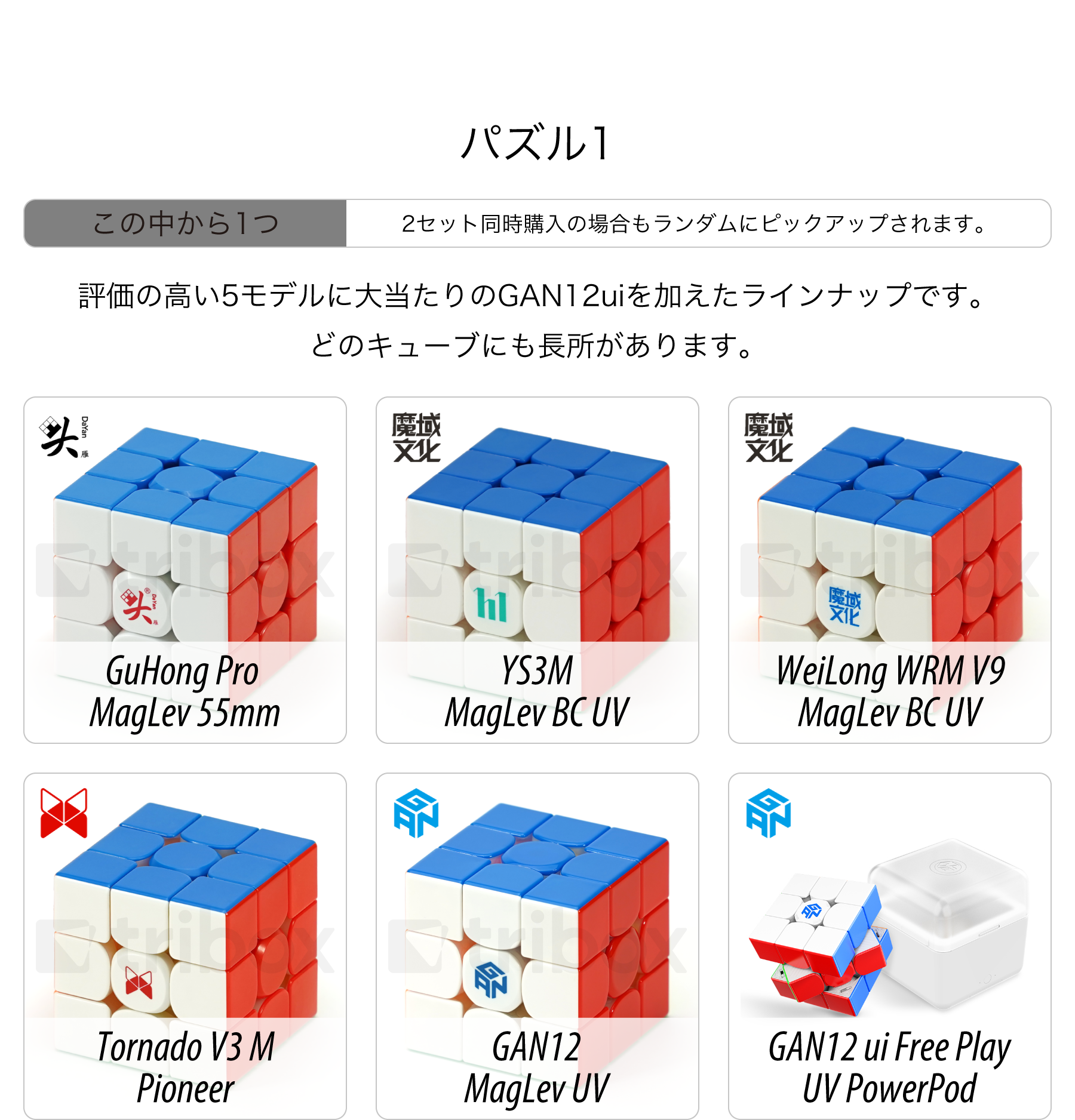 triboxストア / パズル福袋2024【数量限定】 triboxストア / パズル福袋2024【数量限定】