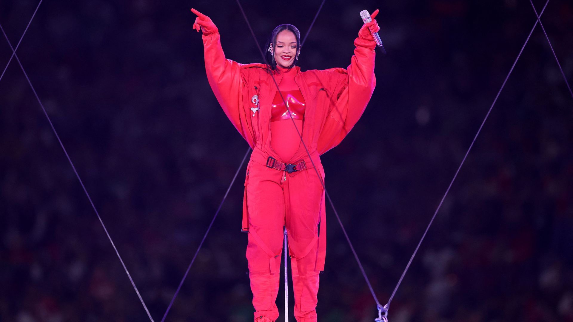 Presentación de medio tiempo del Super Bowl de Rihanna embarazada