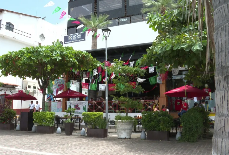 Restaurante de la zona centro de Puerto Vallarta.