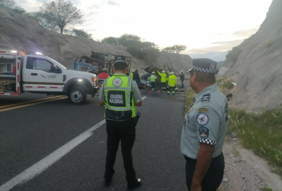 Accidente en Oaxaca.