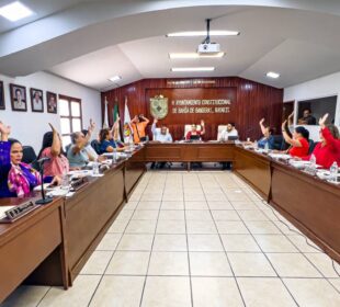 Sesión de Cabildo del Ayuntamiento de Bahía de Banderas.