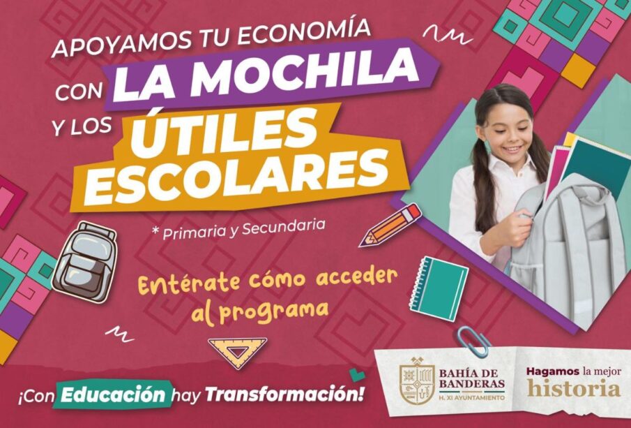 Programa "la mochila con útiles" en Badeba