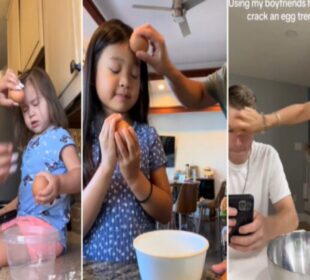 'Egg Crack Challenge': Reto de tiktok que agrede niños con huevos