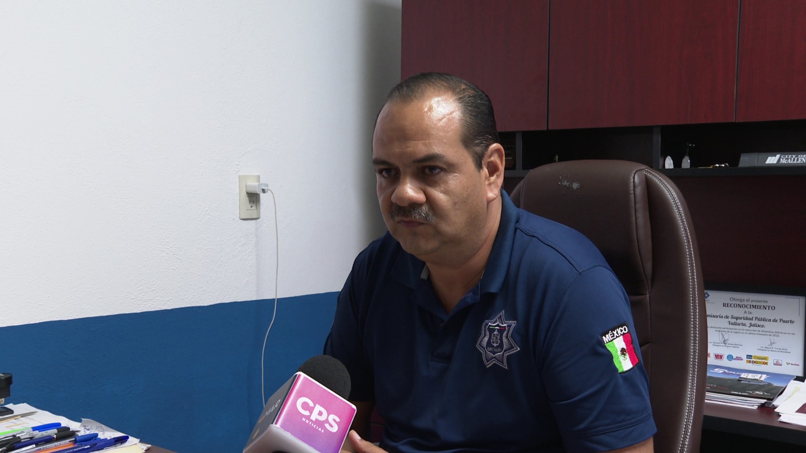 El comisario Rigoberto Flores Parra