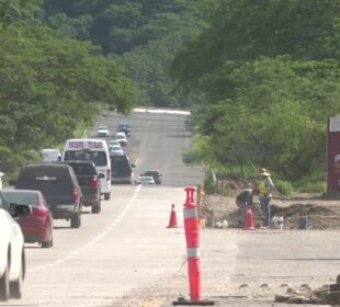 Aunque la vialidad de acceso a La Cruz de Huanacaxtle ya está abierta, el próximo jueves se entregará la obra oficialmente