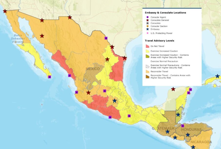 Estadounidenses deben reconsiderar viajar a Jalisco