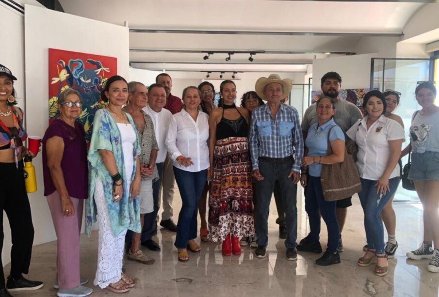 Exposición de pintura en la Parroquia de GPE