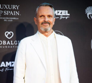 El cantante Miguel Bosé.