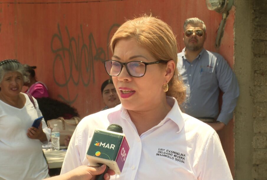 Evangelina Delgado, directora de Desarrollo Social Municipal