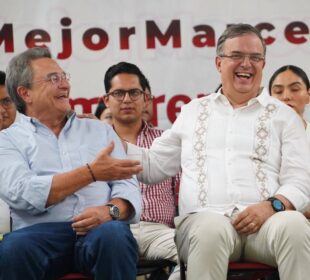 Pío y Marcelo sonriendo