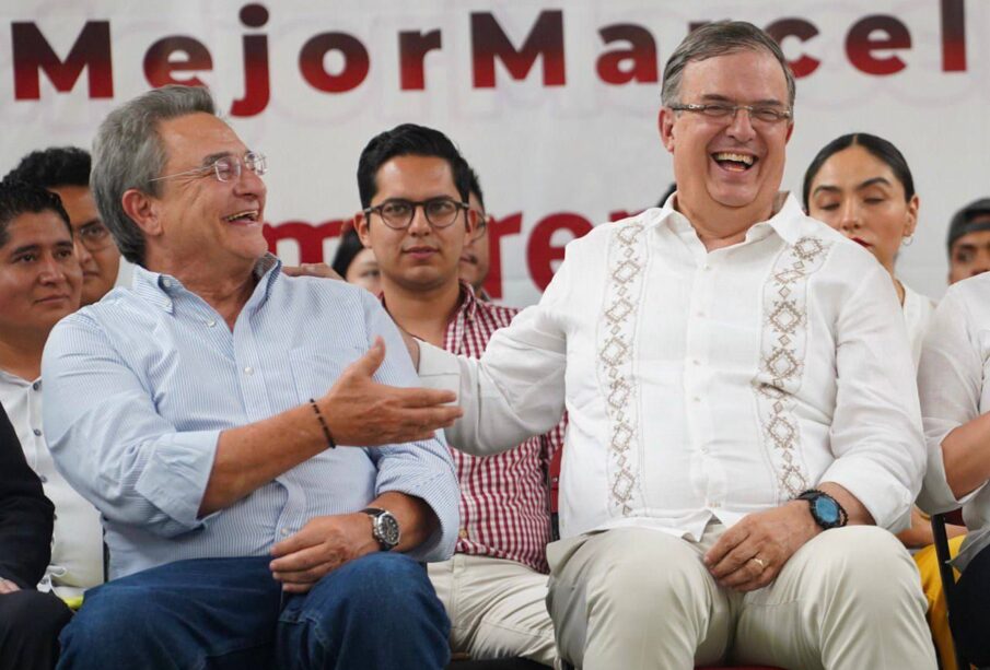 Pío y Marcelo sonriendo