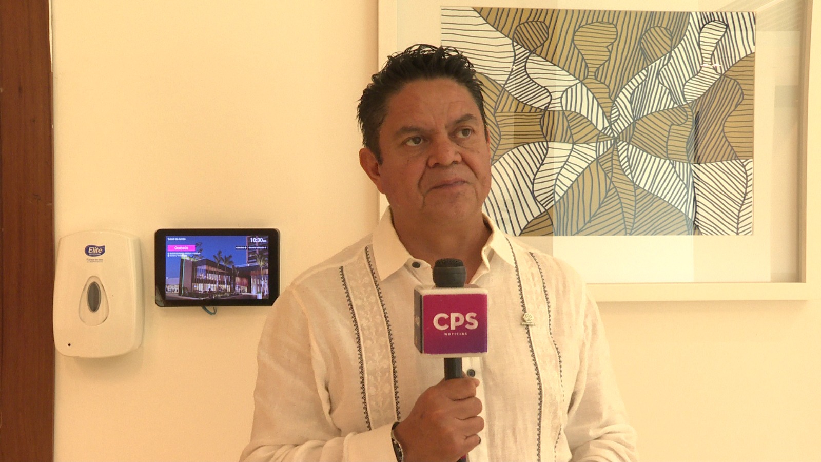Secretario general de la Coparmex Vallarta, Carlos Elizondo Ramos.