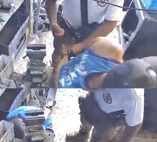 Suspenden a policías que golpearon a herrero en Coahuila