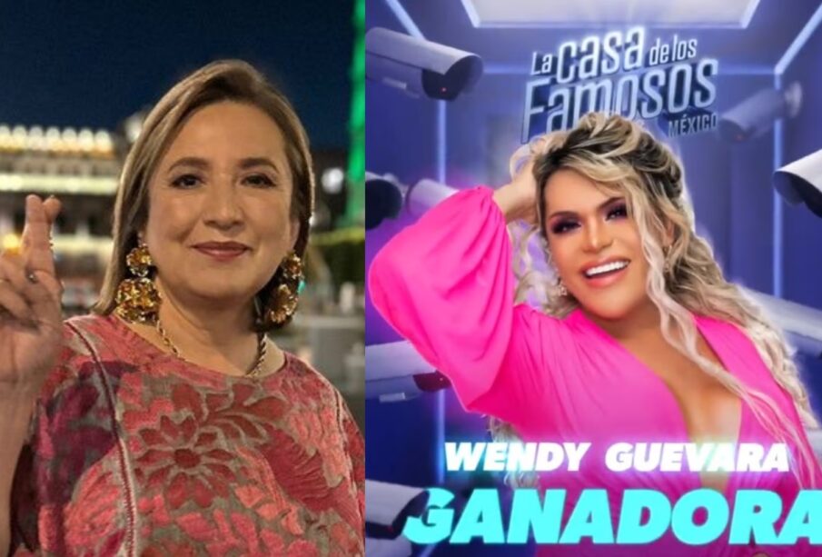 Xóchitl Gálvez felicita a Wendy Guevara e internautas la critican