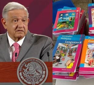 Amlo habla sobre los libros de texto.